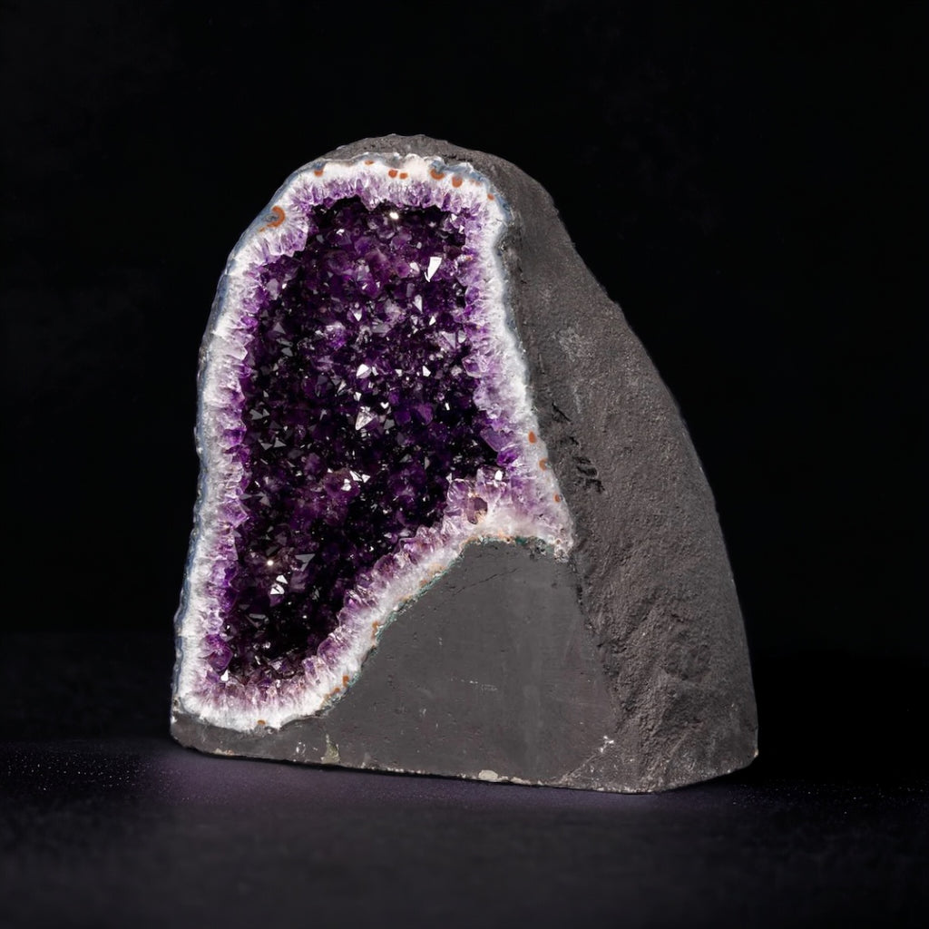 QTY 1 - Amethyst Geode orders Ring Slab / 1 - 2 KILO AVG